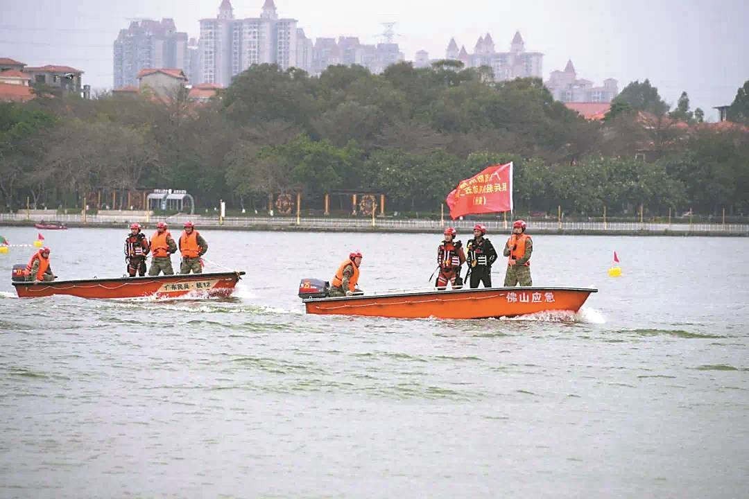 洪涝险情如多点并发该如何处置省三防应急抢险救援综合演练在佛山举行