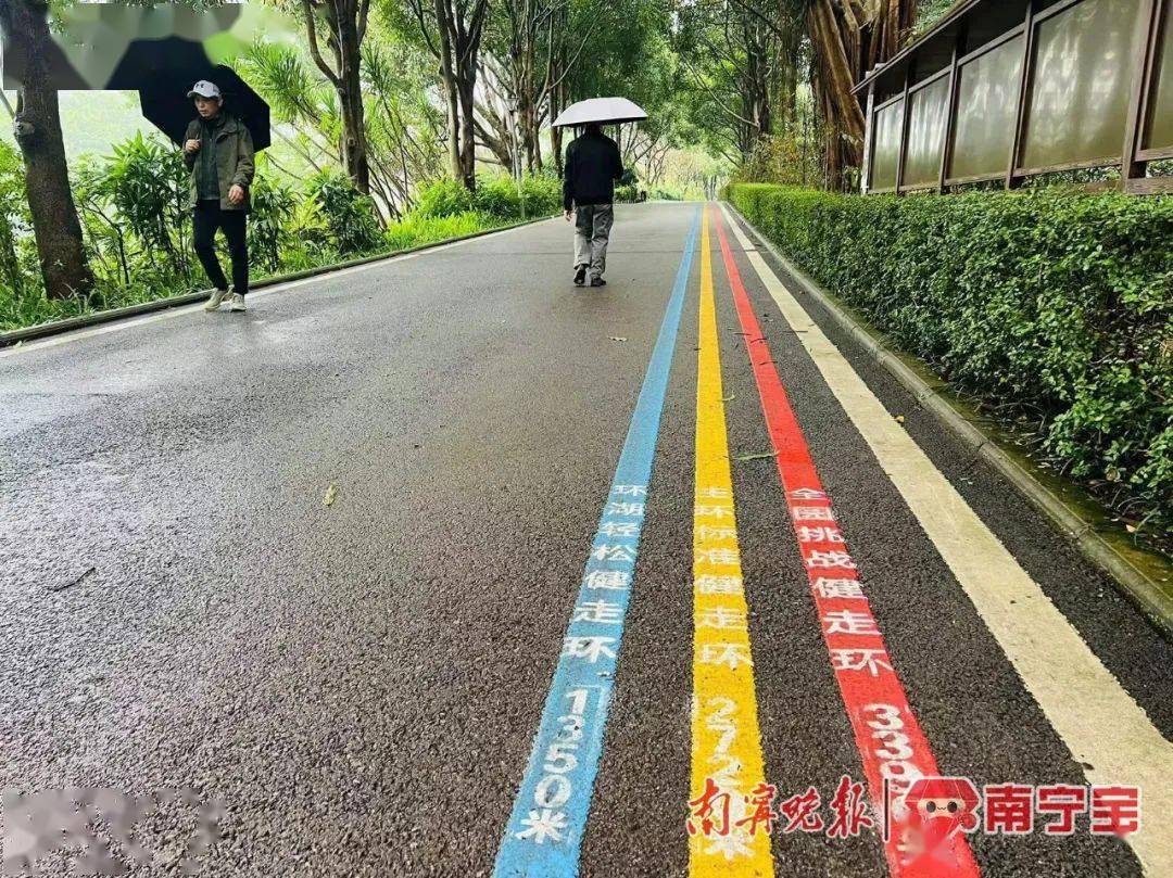 健身赏景两不误南宁这座体育公园部分设施开放使用