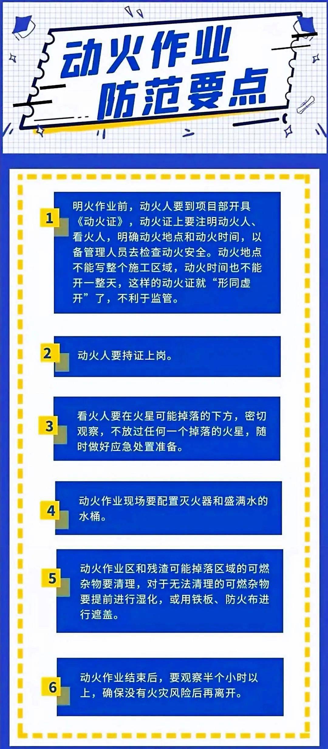 火灾警示违规电焊起火拘留十二日