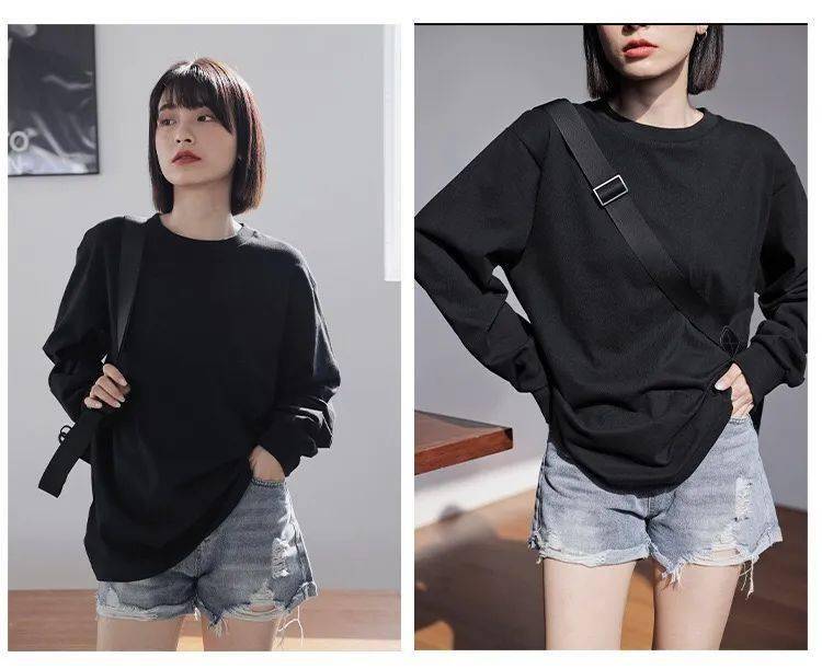 又帅又美抢疯了限时99元3件纯棉长t