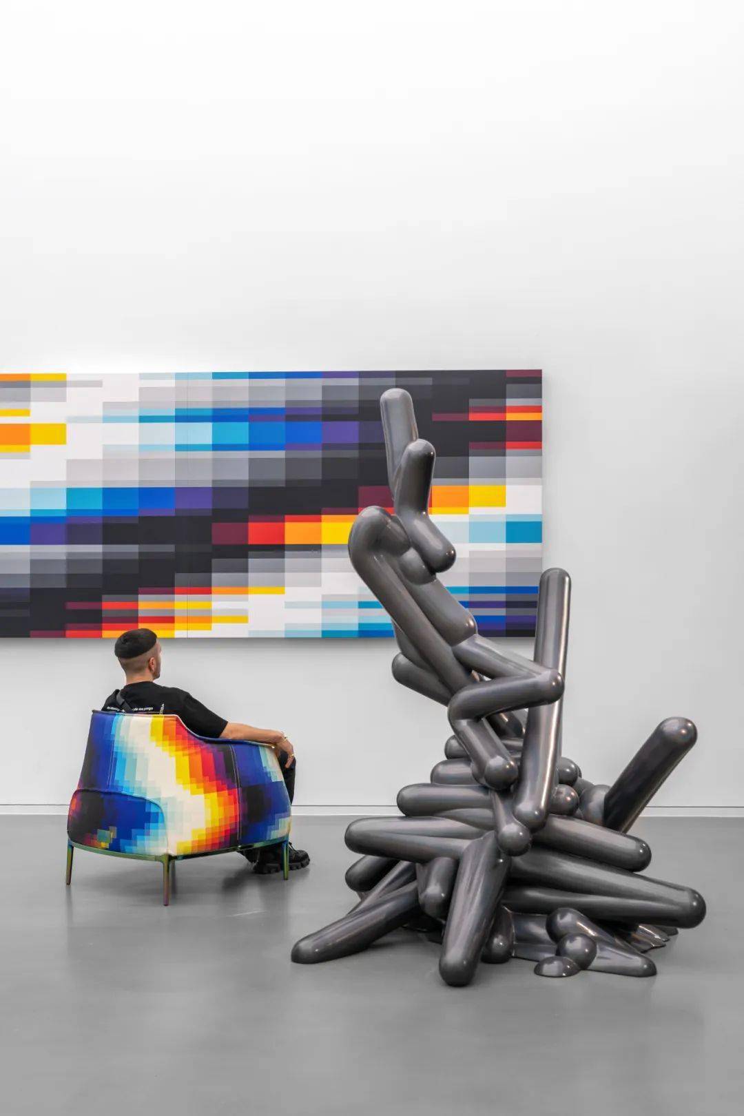 apple store上海静安旗舰店开幕,loewe年度大展致敬手工艺_展览_设计