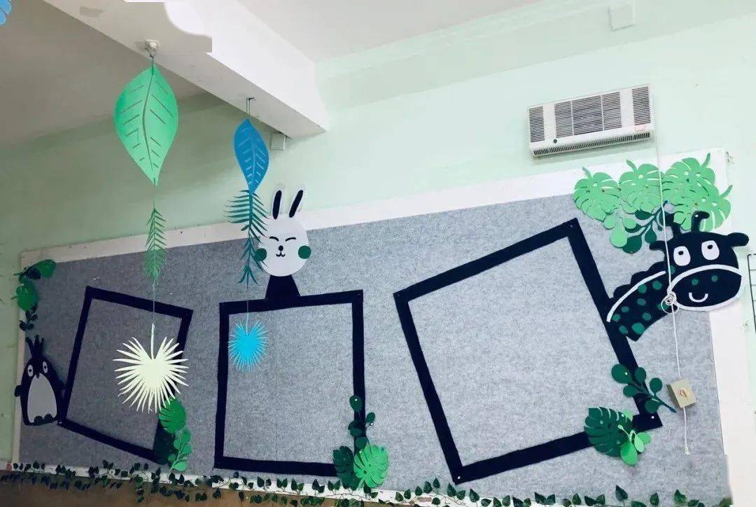 超多幼儿园春天主题环创作品集太美了