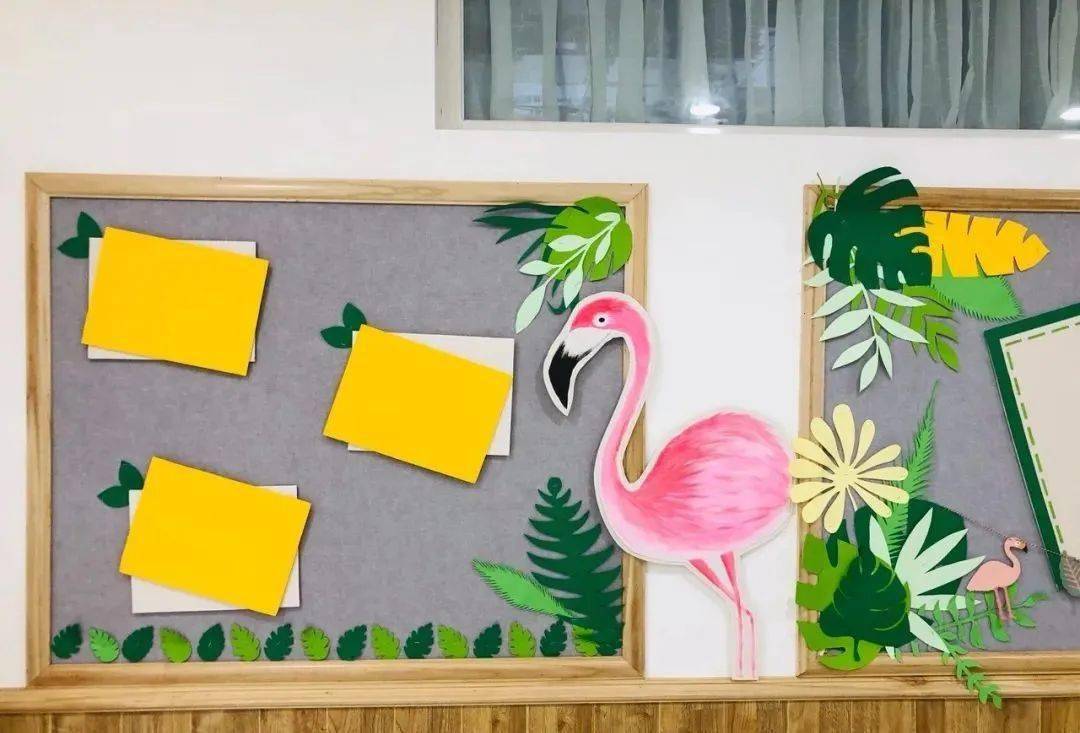 超多幼儿园春天主题环创作品集太美了