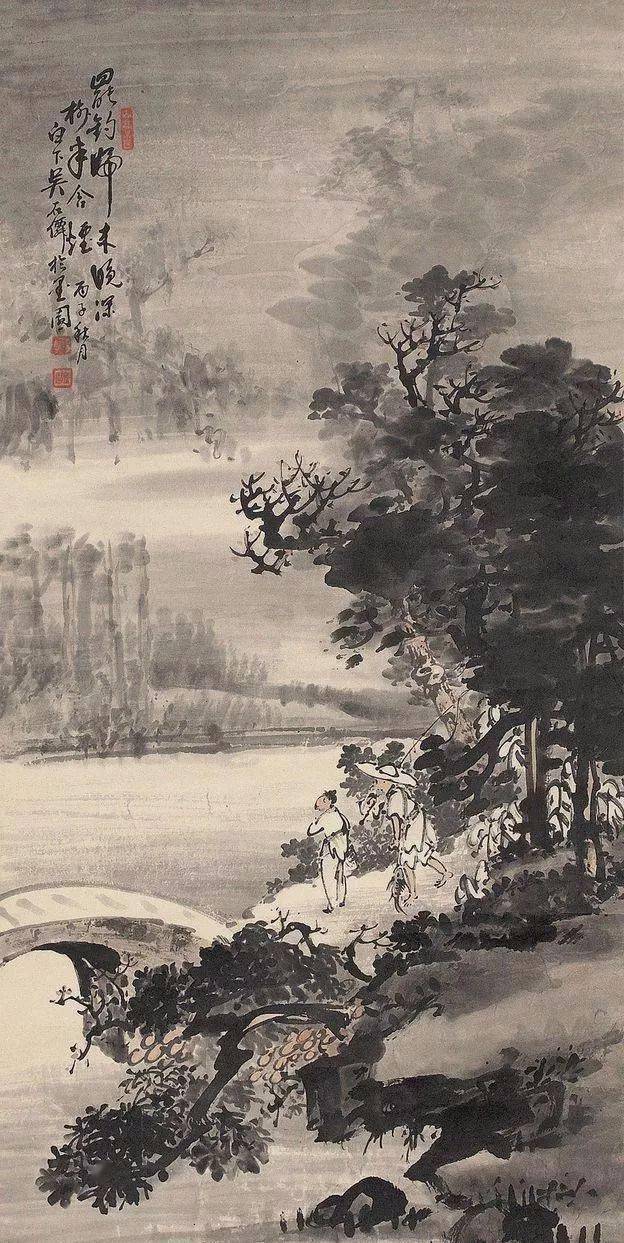 33幅泼墨山水墨韵淋漓