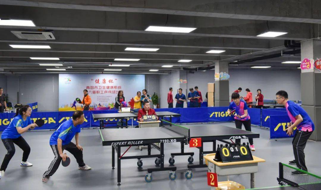 喜报乒乓球队在2024年健康杯青岛市卫生健康系统第六届职工乒乓球比赛
