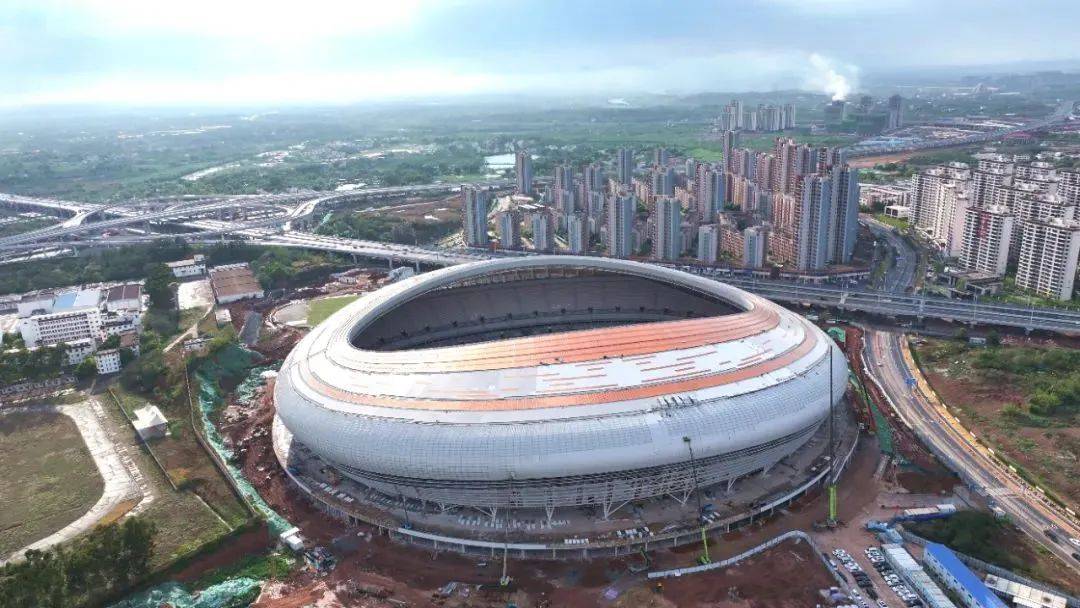 赣州"鸟巢"!预计六月底全面完工_项目_健身_施工