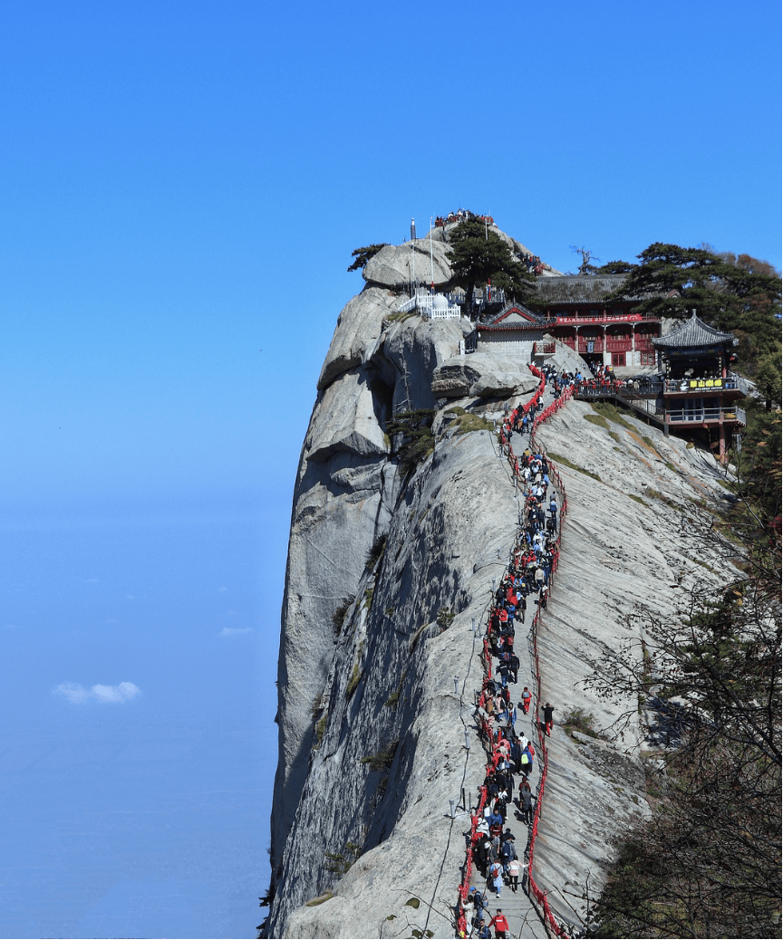 华山中峰图片图片