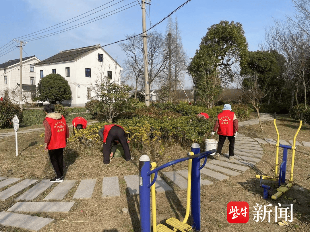 采取典型引路推动乡村治理常熟市董浜镇杨塘村启动第二个五治融合示范