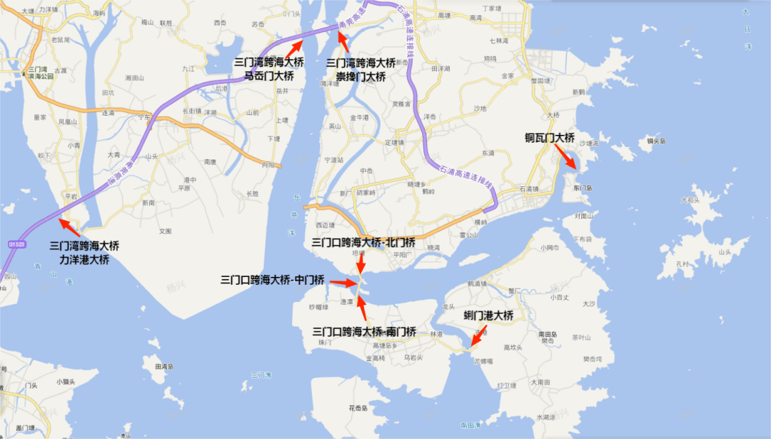 港内有铜瓦门,东门,下湾门,蜊门及三门等5个水道与外海相通.