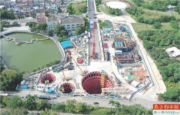 国内首创叠层分体始发深大城际助力大湾区便利互通