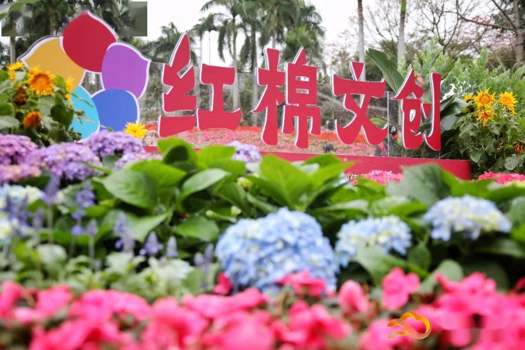 上万株绣球花迎来广州最美四月天!_花展_的花海_创意