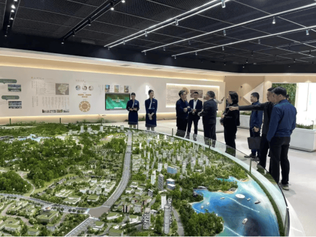 【商务局】3月26日,市商务局局长张金泉带队调研成都东部新区林栖