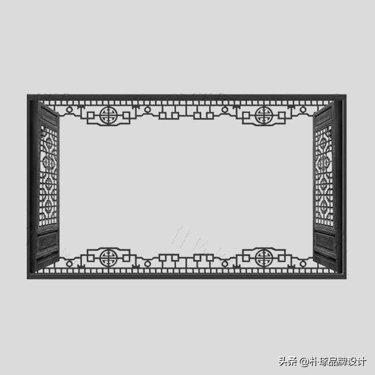 中国传统纹样瑰宝美-传统窗户之美