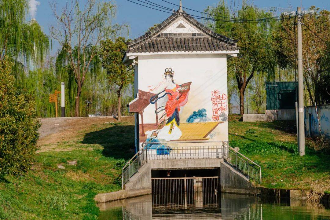 春天的瓜洲"拍了拍"你,一起出门运动吧!_古渡公园_樱花_水利