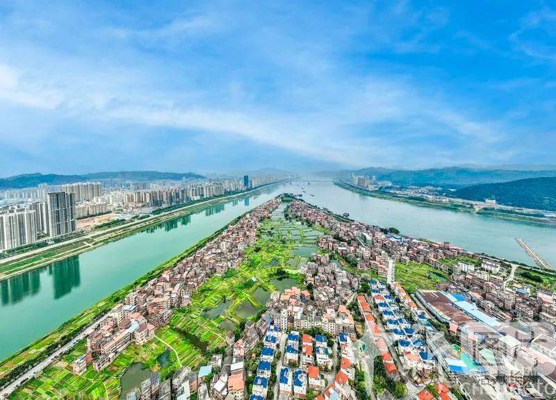 【中新社报道】长洲区:和美城乡春意浓_梧州市_广西_生态