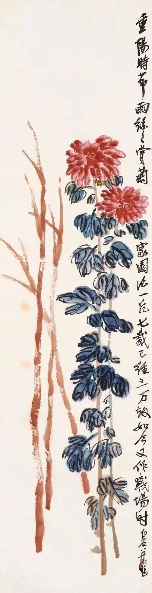 国画里的十大名花,大开眼界!(高清)_桂花_兰花_齐白石