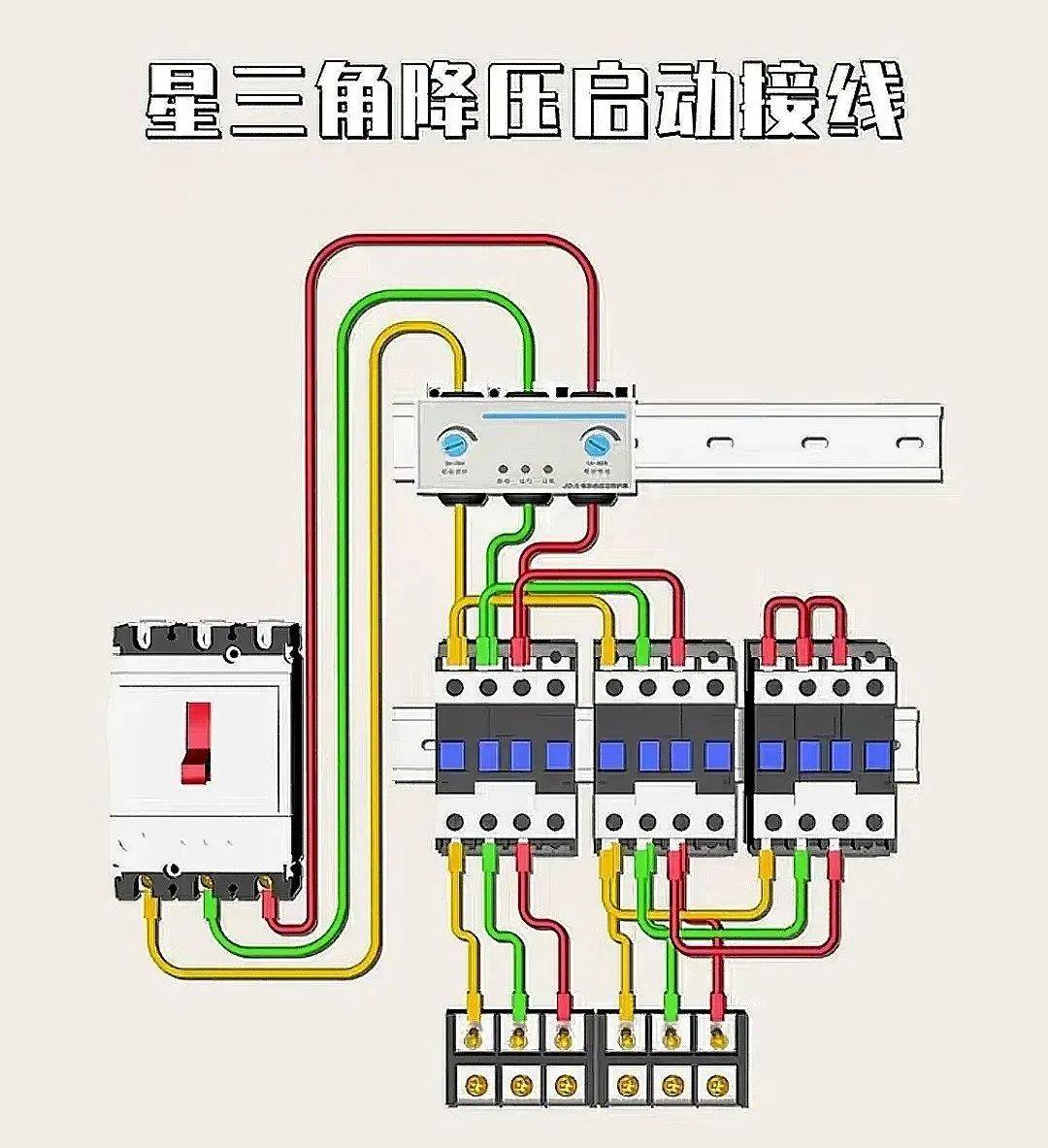 通讯接线展示17,中间继电器与plc实物彩图接线电路图展示18,简单的