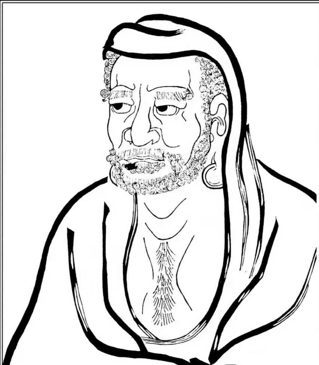 语气平和徐缓的说道:"  老僧名为昙摩多罗,来自于中天竺的摩揭陀国