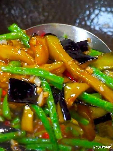 分享几道家常下饭菜,做法简单易学,大人小孩都喜欢吃_茄子_长豆角_鸡