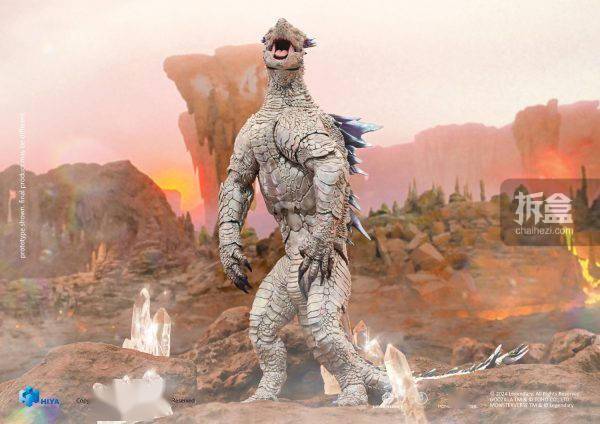 海雅hiya哥斯拉大战金刚2帝国崛起雪魔电影可动手办