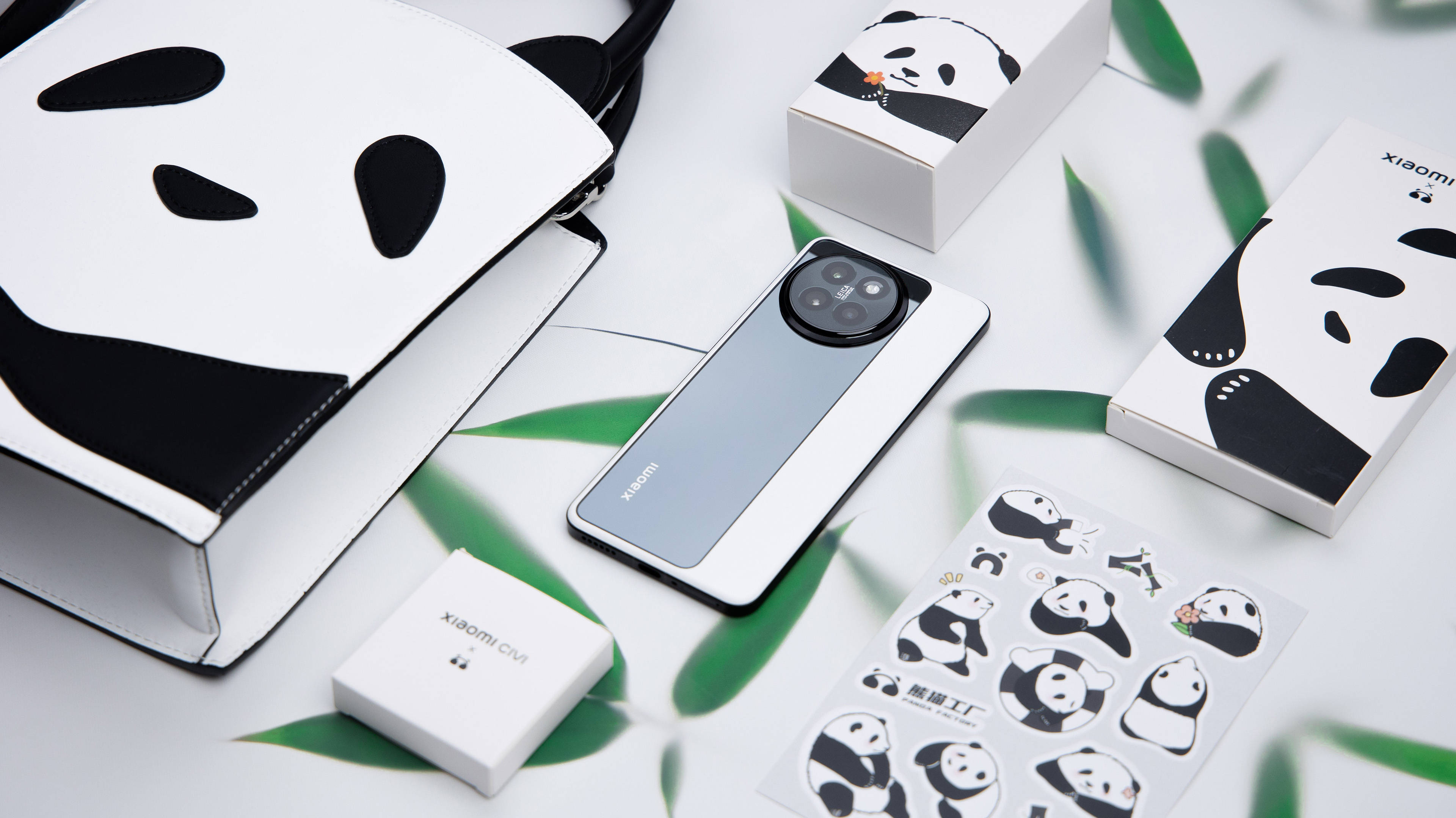 小米civix熊猫工厂pandafactory联名礼盒