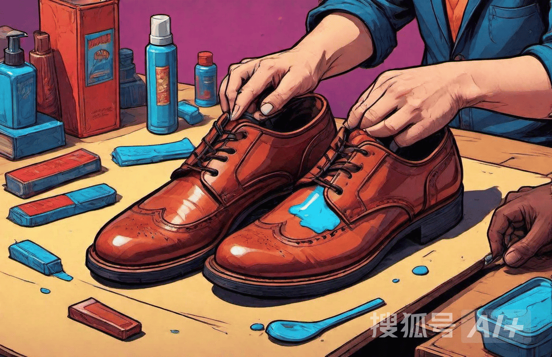 揭秘专业擦皮鞋神技!