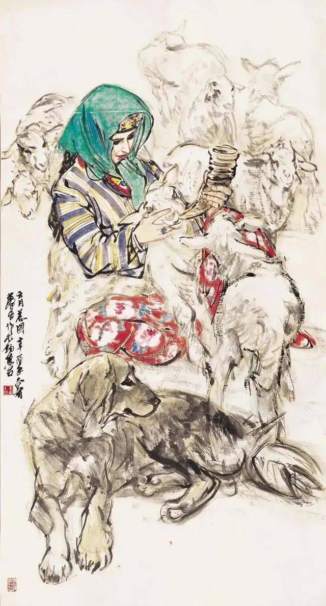 黄胄:画画,不要怕画坏_作品_中国_时代