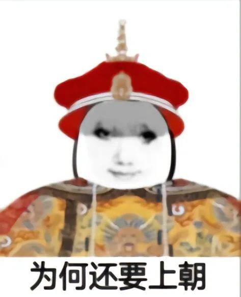 抖音很火的龙图皇帝表情包