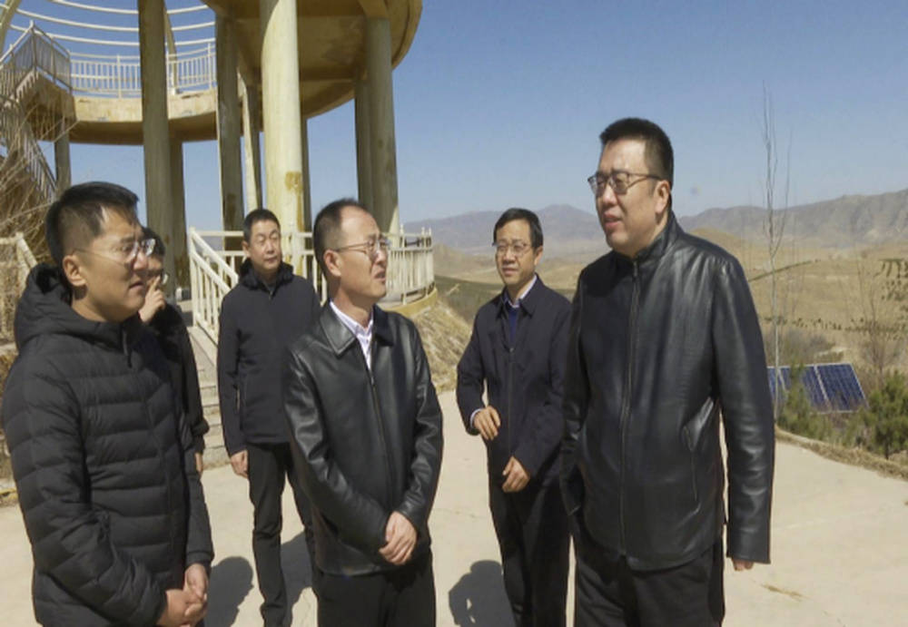 山西大同市副市长市级林长壶流河市级河长温旭斌深入广灵县开展巡林巡