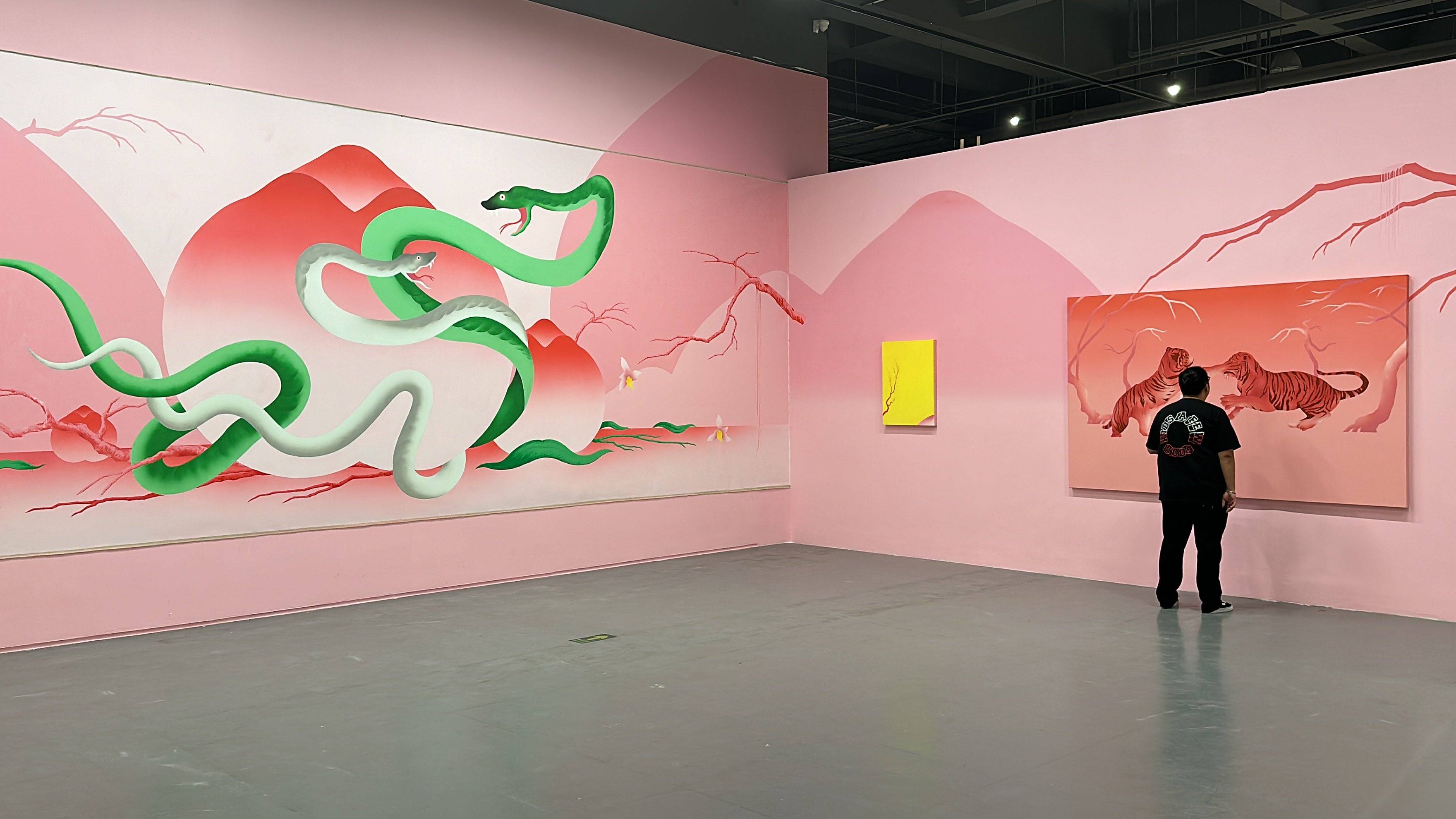 【视频】"视界之城:城市艺术的跨文化探索"展览在深圳木星美术馆开幕