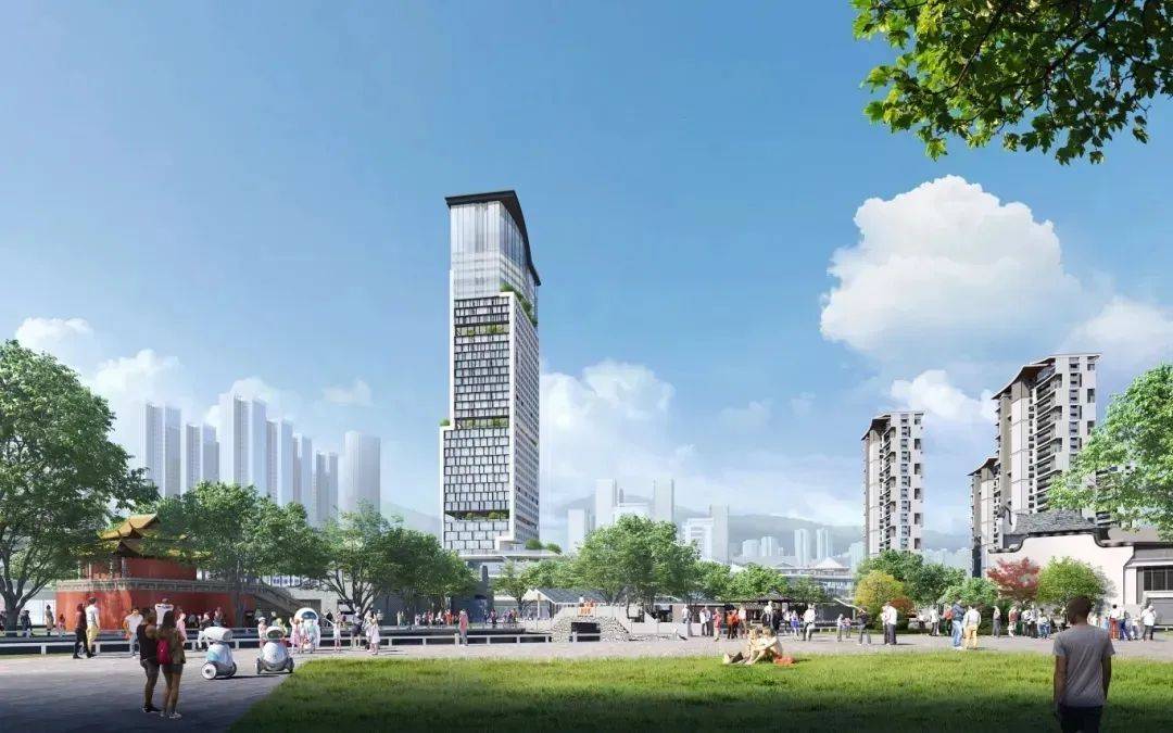 打造城市眺望台！福州市中心拟建一座43层、200米超高地标建筑_的项目_文化_三宝
