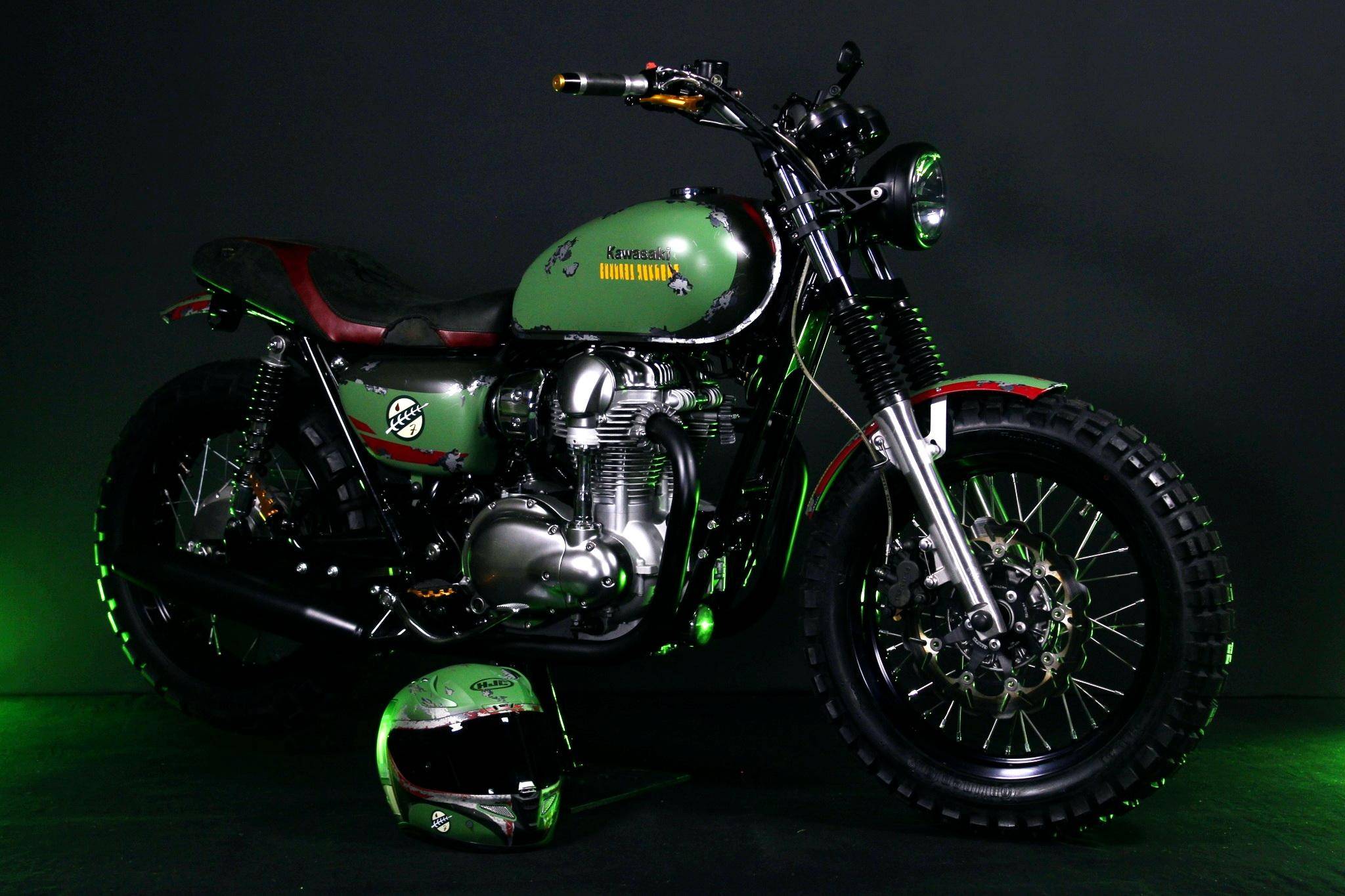 改装:色彩缤纷的 kawasaki 定制_搜狐汽车_搜狐网