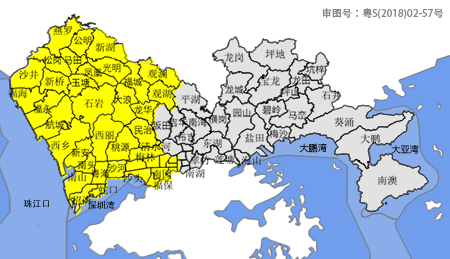 深圳全市进入暴雨防御状态