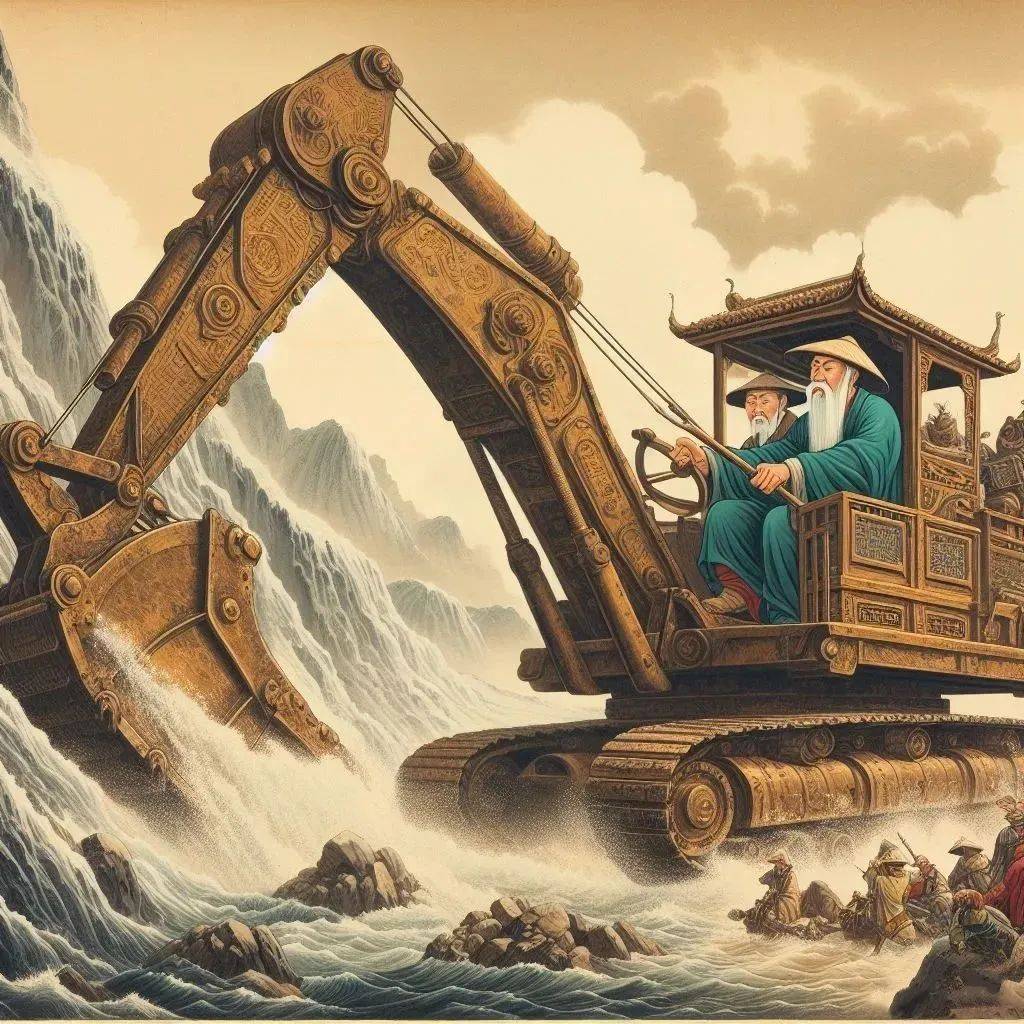这组机器画的画,有意思~~