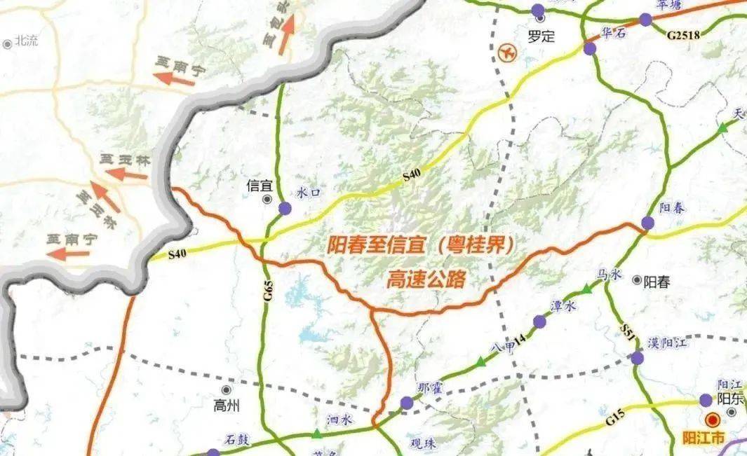 中阳高速最新线路图图片