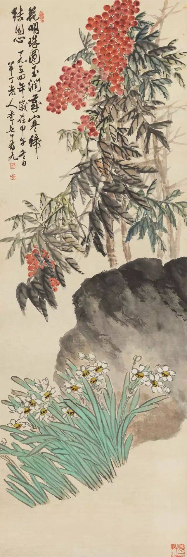 陈半丁丨嗜书画入骨,饥饿尤不顾也