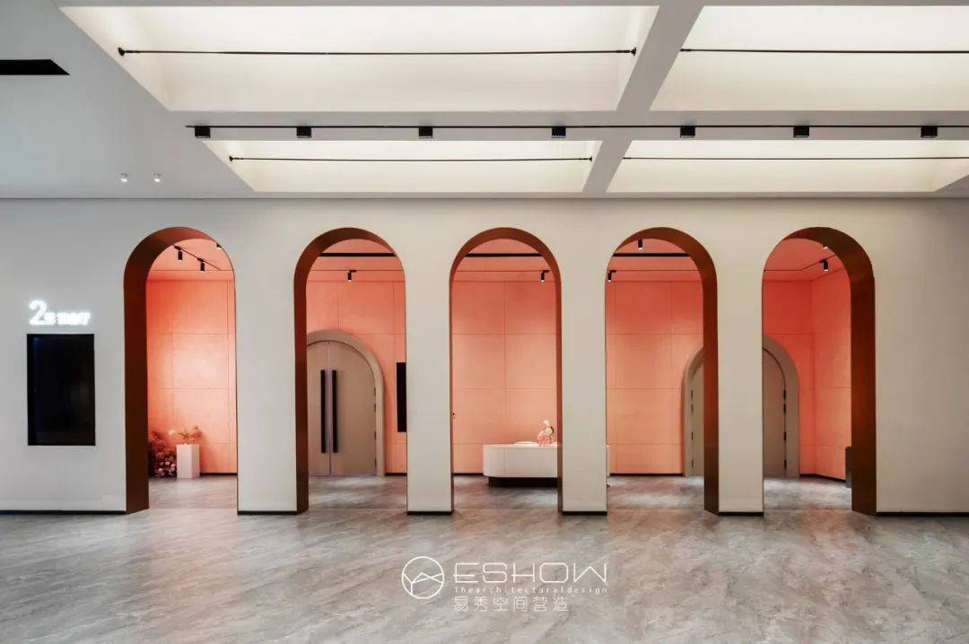 易秀空间设计万余平米诺尔森婚礼艺术中心公区解读