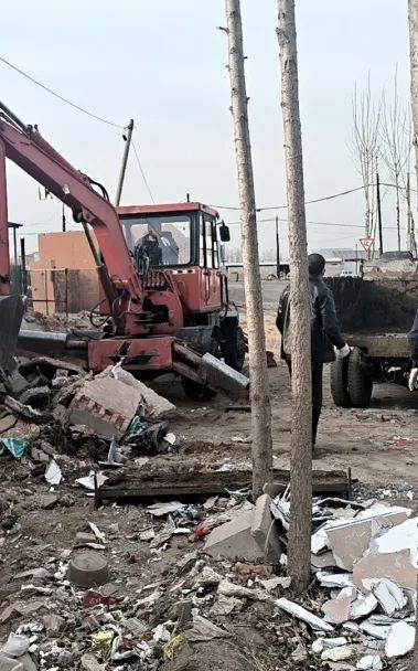 大新庄镇开展人居环境整治春季战役