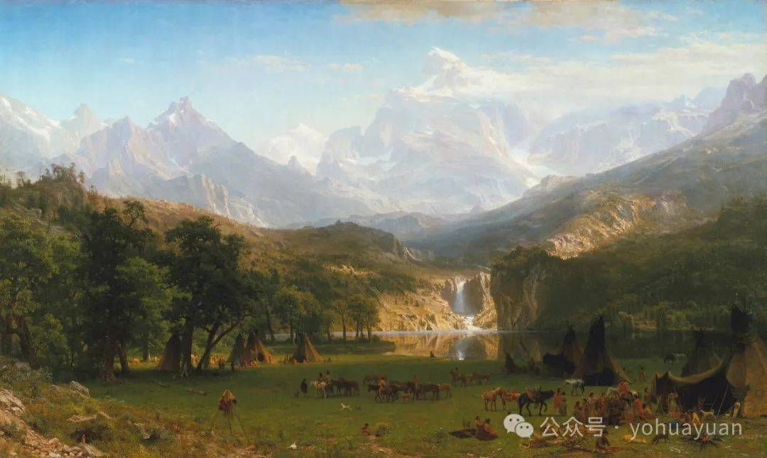 油画风景欣赏——albert·bierstadt
