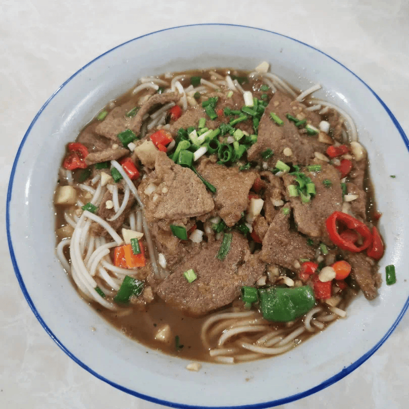 牛肉粉肉丝粉羊肉粉广丰米粉系纯手工制作,无添加,质地柔,且富有弹性