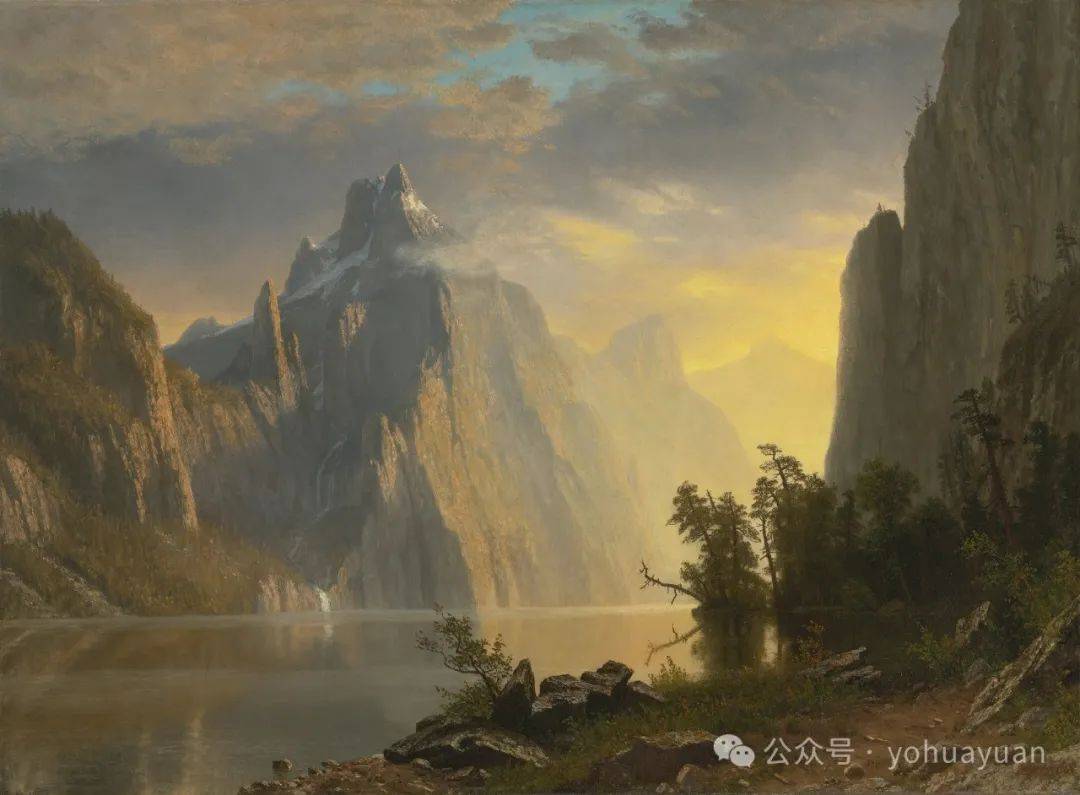 油画风景欣赏——albert·bierstadt