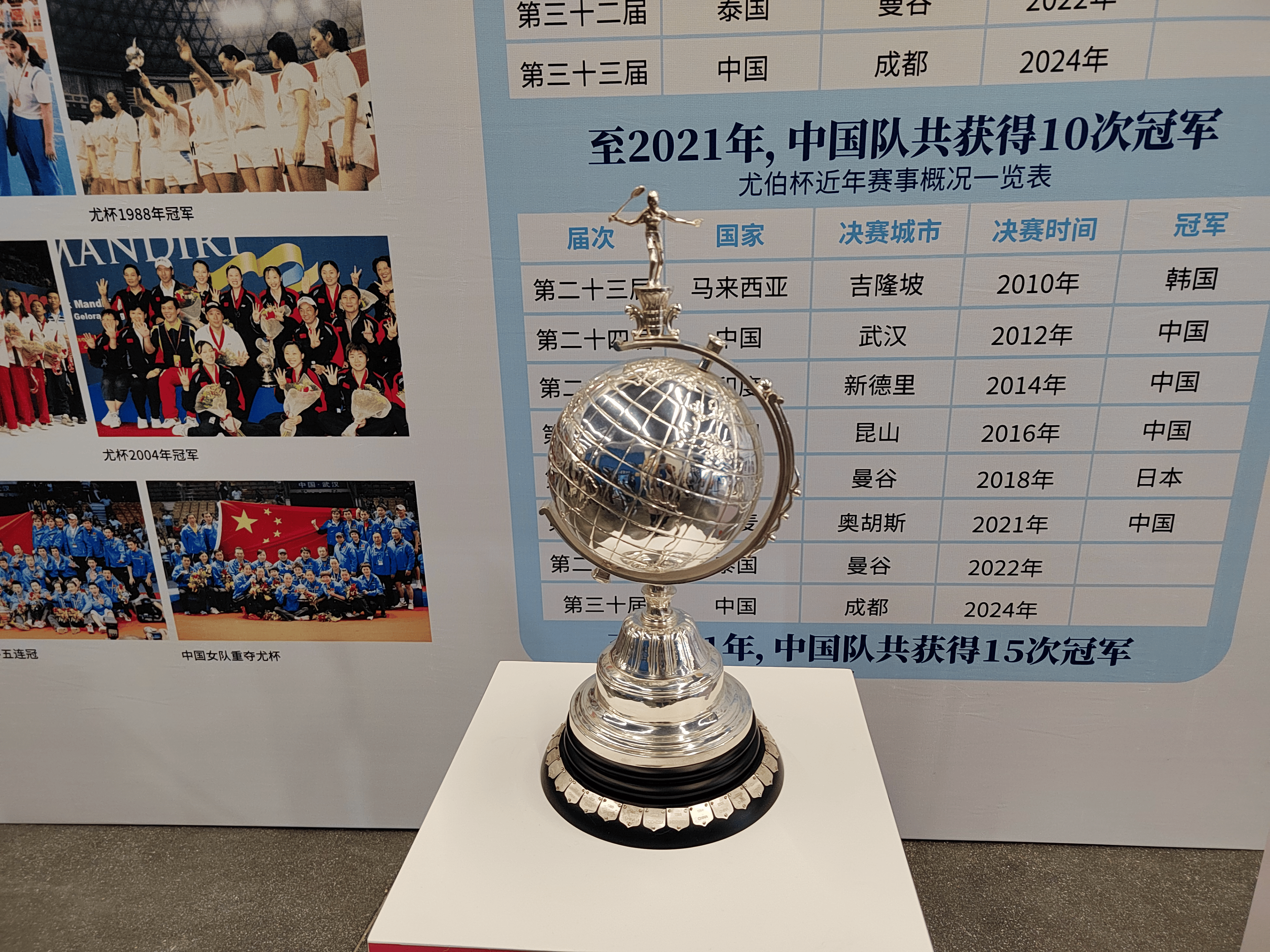 汤姆斯奖杯高28英寸,底部刻有" 汤姆斯 "字样.202