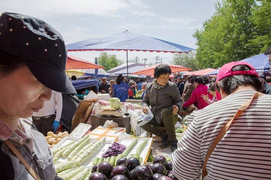 城市_蔬菜_摊主