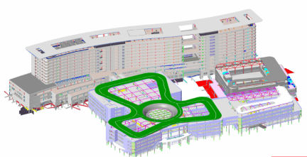 医院BIM模型图片