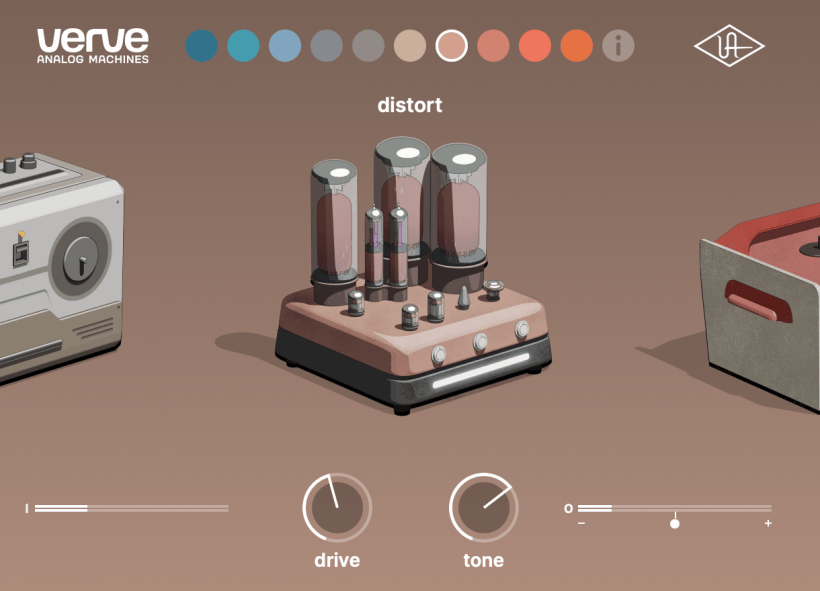 限时免费universalaudio发布新插件verveanalogmachines