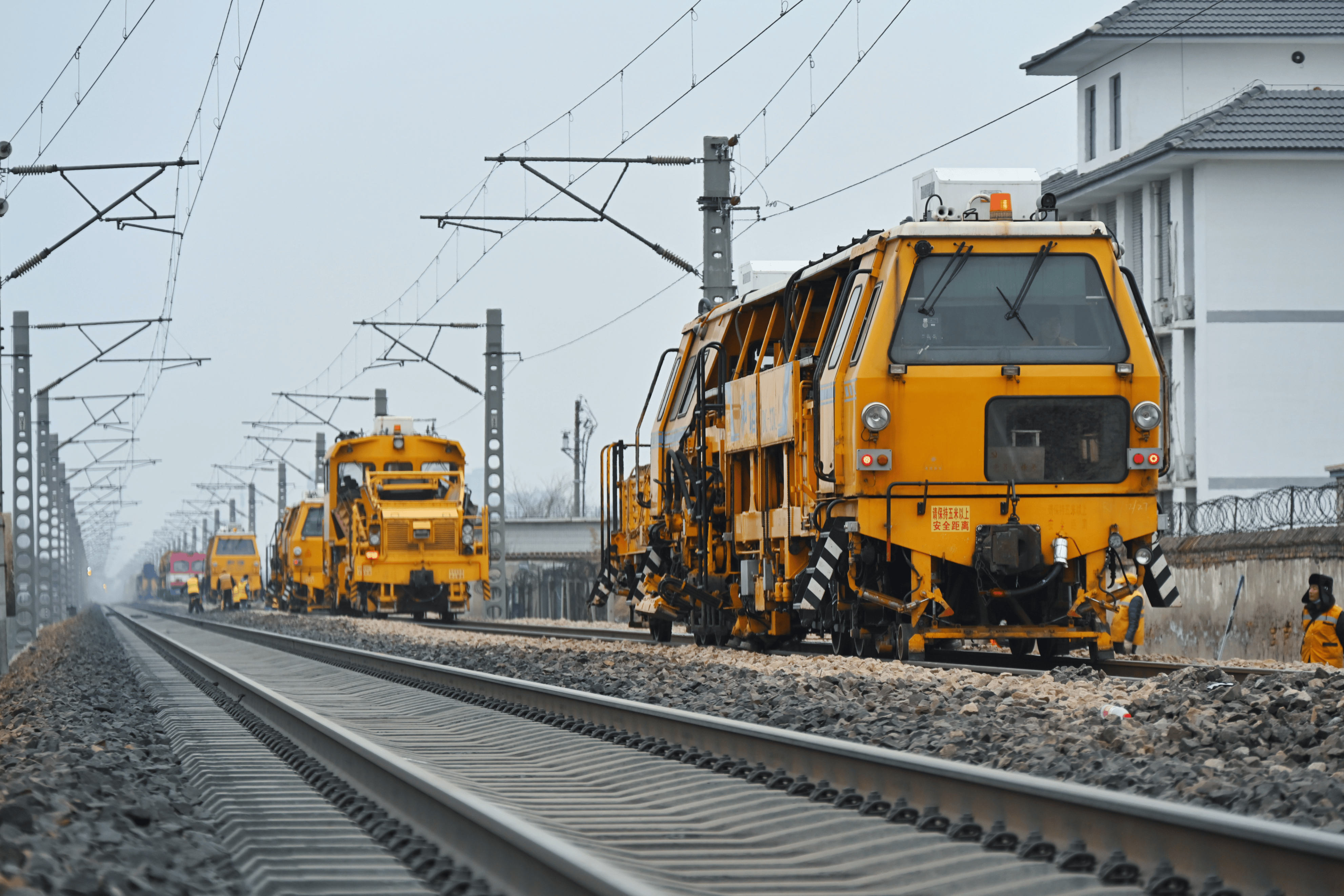 历时35天陇海焦柳线第一阶段集中修圆满收官