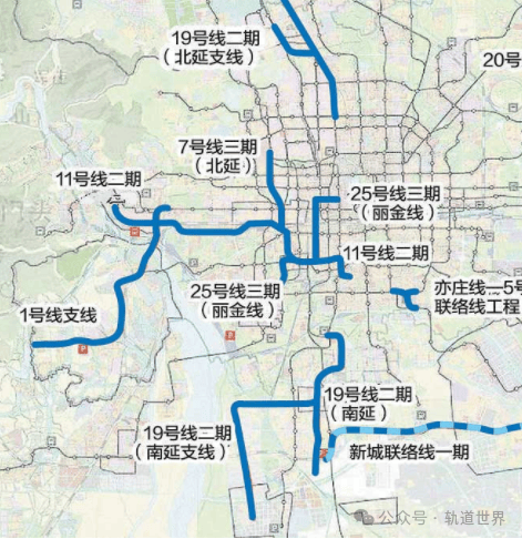 北京地铁25号线图片