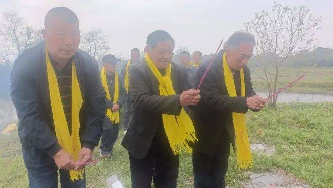 都昌张氏宗亲清明联宗祭祖特写