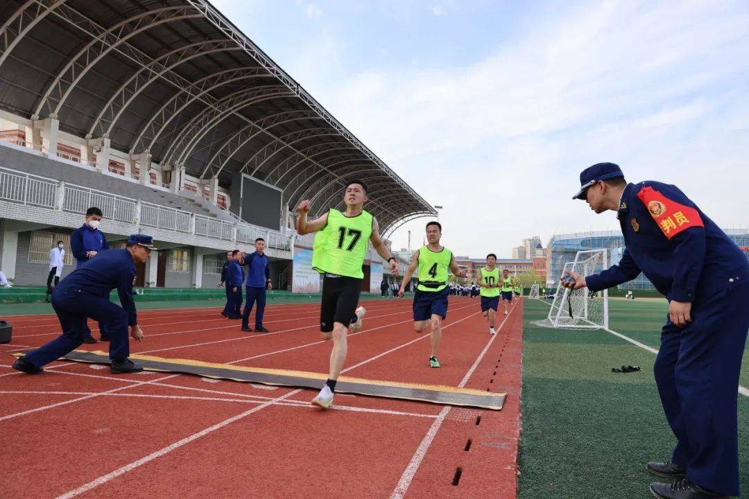池州消防这场春季运动会,现场"超燃"→_郭潮_赛场_速度