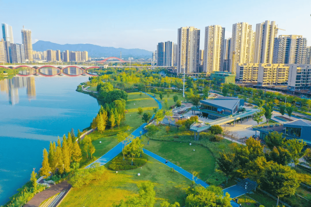 蓉江新区公园图片